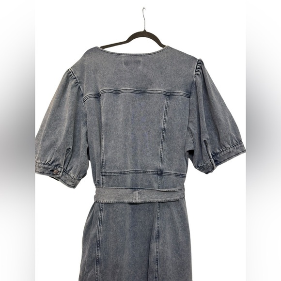 C Wonder by Christian Siriano Stretch Denim Dress - Picture 4 of 8